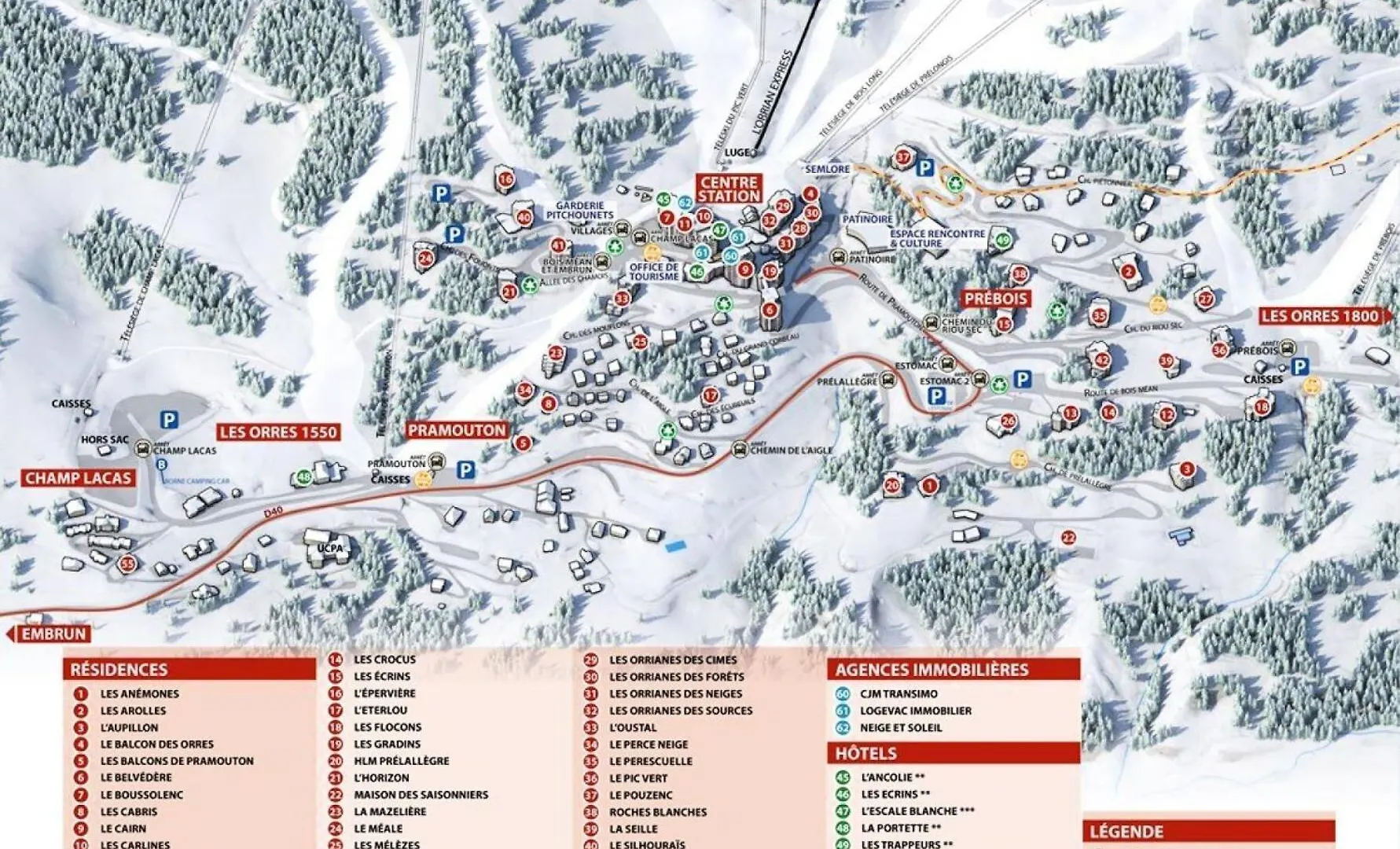 Residence Les Flocons - Residence Les Flocons Mae-6164 Les Orres France